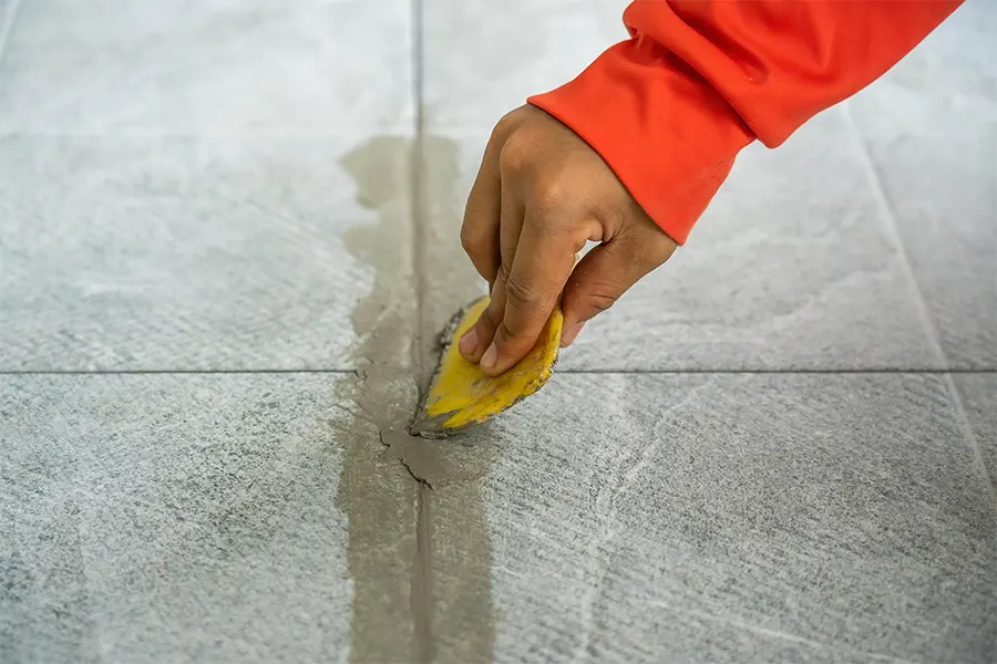 Tile Grout Filling